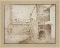 TvB T 584
<br/>
Italiaanse huizen
<br/>
<em>Wijck, Thomas (ca.1616-1677) - toegeschreven aan</em>